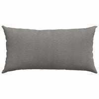 Cuscini da Divano 2 pz-Set di 2 Cuscini per Sofa Grigio chiaro 80 x 40 cm 276687