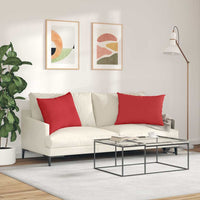 Cuscini da Divano Rosso Tessuto 42013751