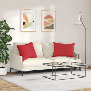 Cuscini da Divano Rosso Tessuto 42013751