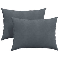 Cuscini da Divano 2 pcs Grigio scuro 70 x 50 cm 42013757