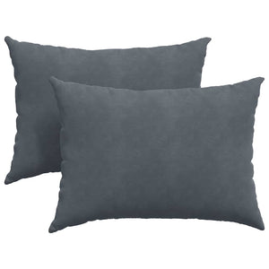 Cuscini da Divano 2 pcs Grigio scuro 70 x 50 cm 42013757