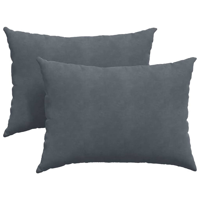 Cuscini da Divano 2 pcs Grigio scuro 70 x 50 cm 42013757
