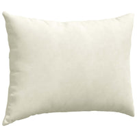 Cuscini da Divano 2 pcs Crema 70 x 50 cm Tessuto in Cords 42013765