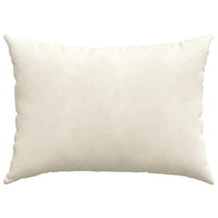 Cuscini da Divano 2 pcs Crema 70 x 50 cm Tessuto in Cords 42013765