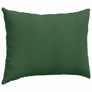 Cuscini da Divano 2 pcs Verde Scuro 70 x 50 cm Tessuto in Cords 42013779