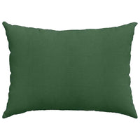 Cuscini da Divano 2 pcs Verde Scuro 70 x 50 cm Tessuto in Cords 42013779