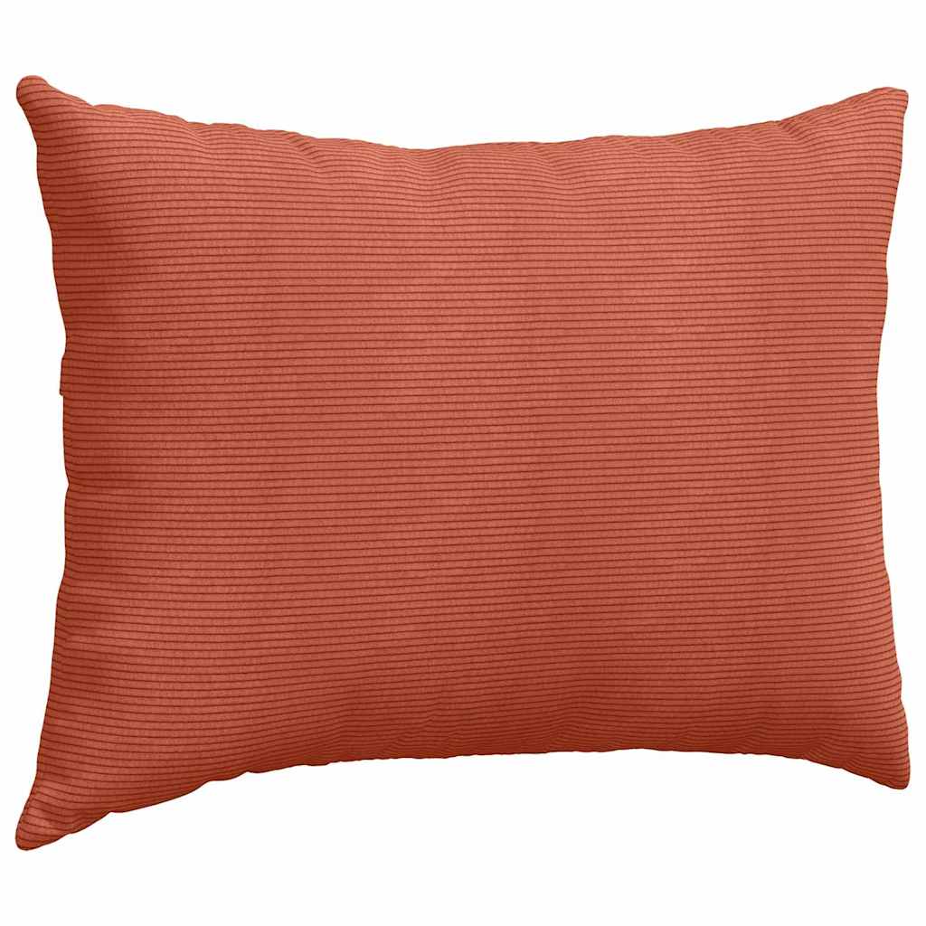 Cuscini da Divano 2 pz-Set di 2 Cuscini per Sofa Rosso Arancio 70 x 50 cm