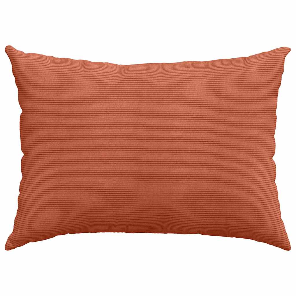 Cuscini da Divano 2 pz-Set di 2 Cuscini per Sofa Rosso Arancio 70 x 50 cm