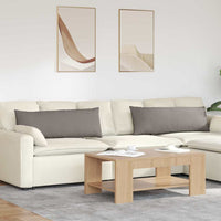 Cuscini da Divano 2 pz-Set di 2 Cuscini per Sofa Talpa 120 x 40 cm Tessuto 867953