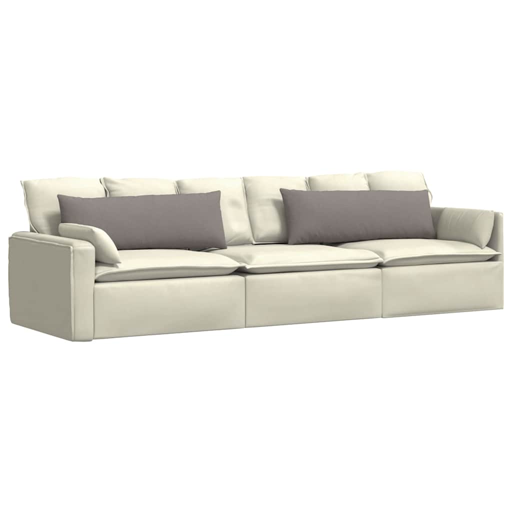 Cuscini da Divano 2 pz-Set di 2 Cuscini per Sofa Talpa 120 x 40 cm Tessuto 867953