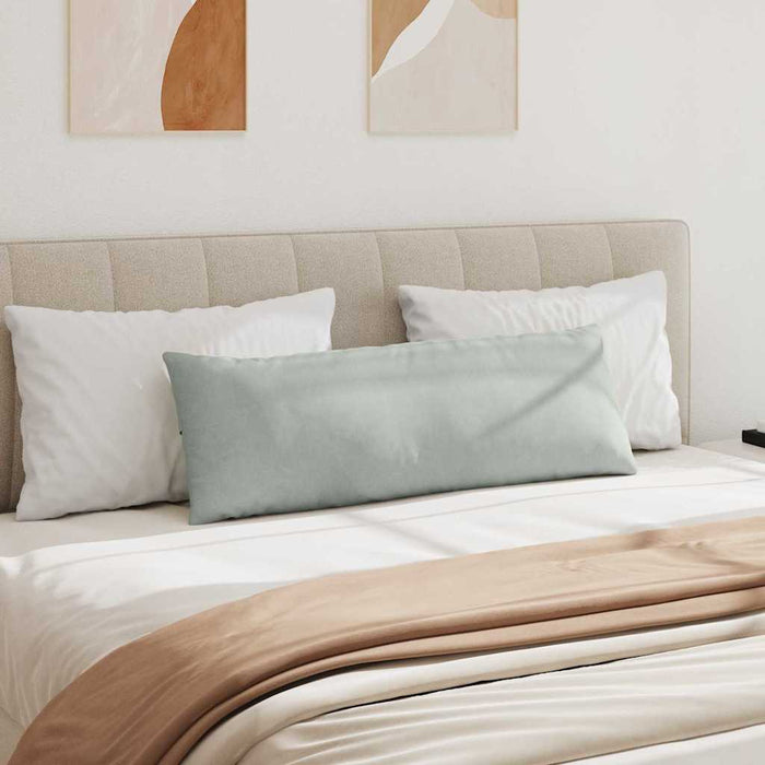 Cuscini da Divano 2 pcs Grigio chiaro 120 x 40 cm 42013799