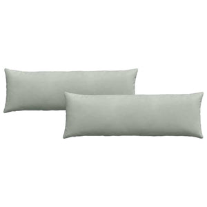 Cuscini da Divano 2 pcs Grigio chiaro 120 x 40 cm 42013799