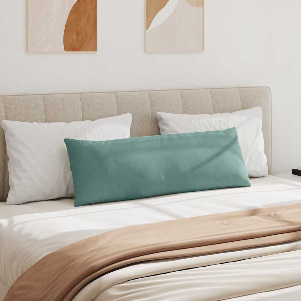 Cuscini da Divano 2 pcs Verde Mare 120 x 40 cm Tessuto in Cords 42013809