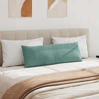 Cuscini da Divano 2 pcs Verde Mare 120 x 40 cm Tessuto in Cords 42013809