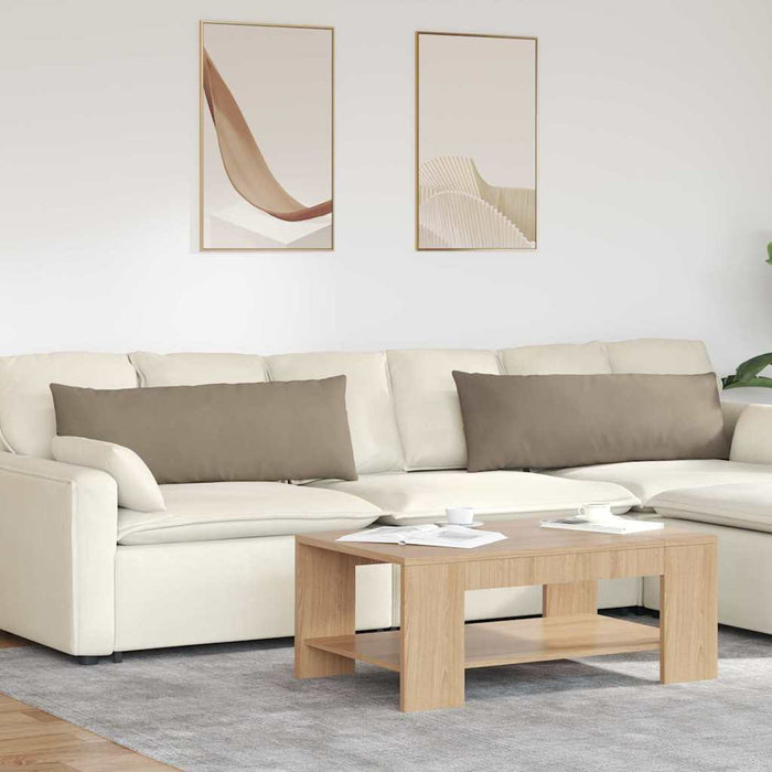 Cuscini da Divano 2 pz-Set di 2 Cuscini per Sofa Talpa 120 x 40 cm Tessuto 761242
