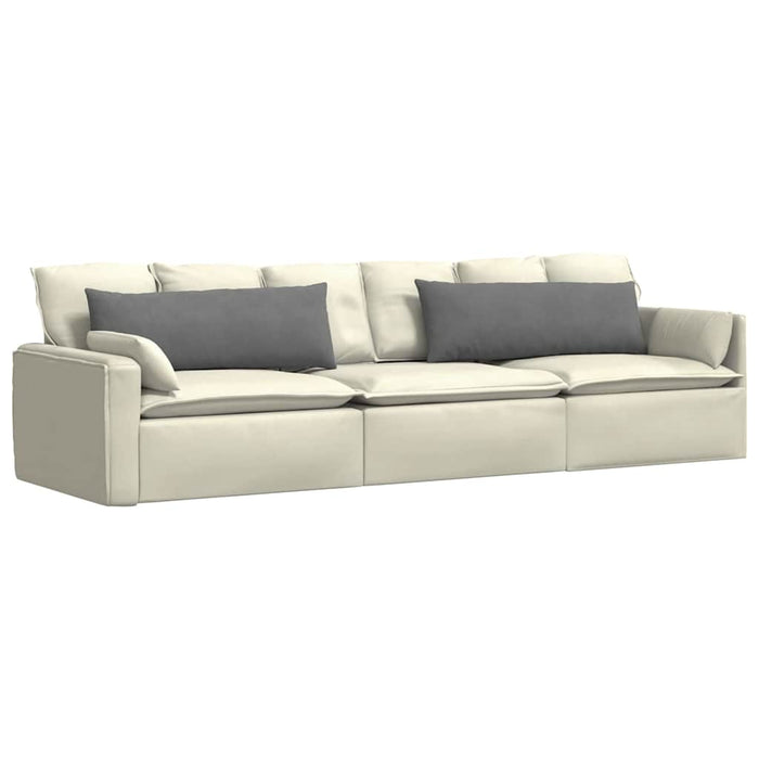 Cuscini da Divano 2 pz-Set di 2 Cuscini per Sofa Grigio scuro 120 x 40 cm Tessuto 689819