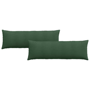Cuscini da Divano 2 pcs Verde Scuro 120 x 40 cm 42013822