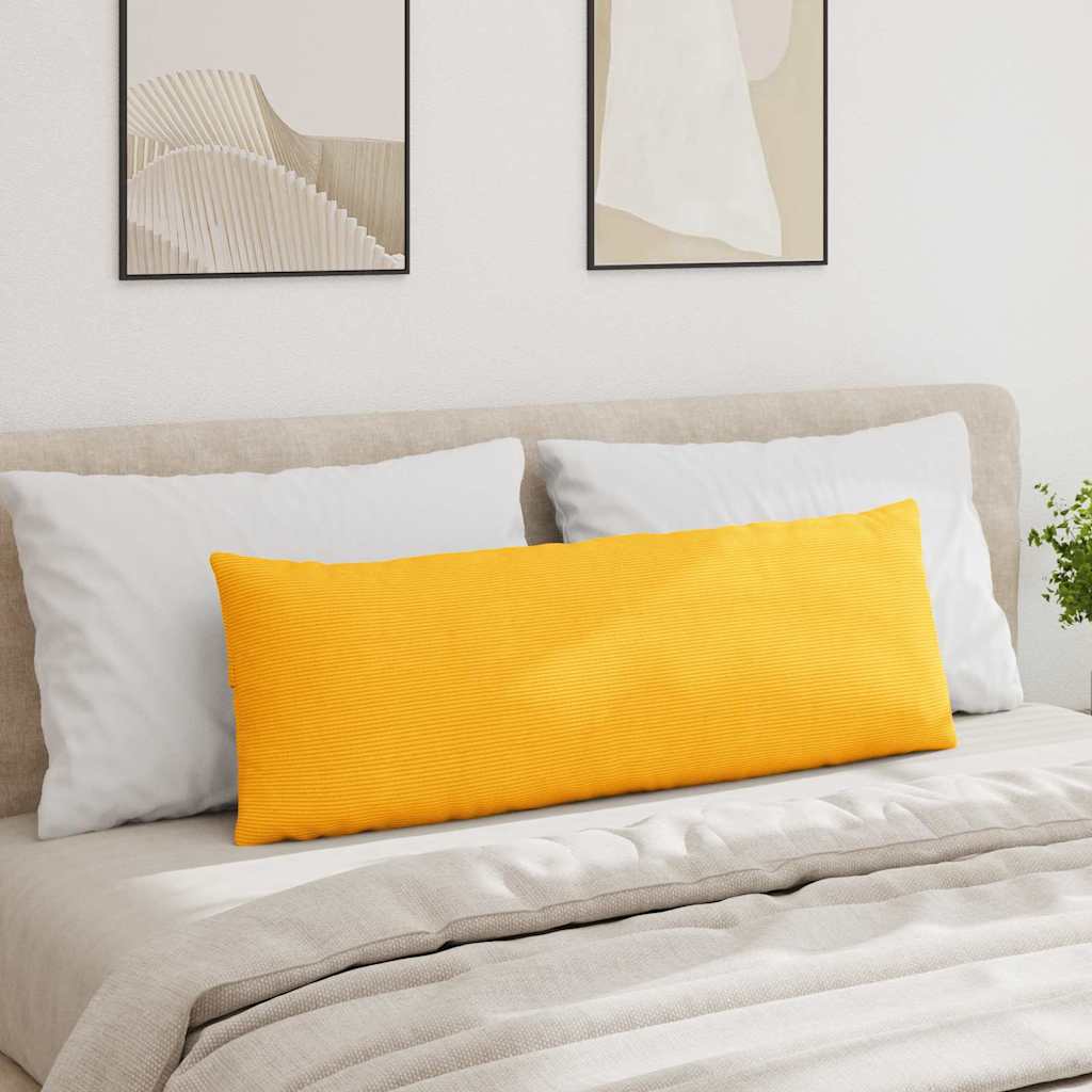 Cuscini da Divano 2 pcs Giallo Chiaro 120 x 40 cm 42013823