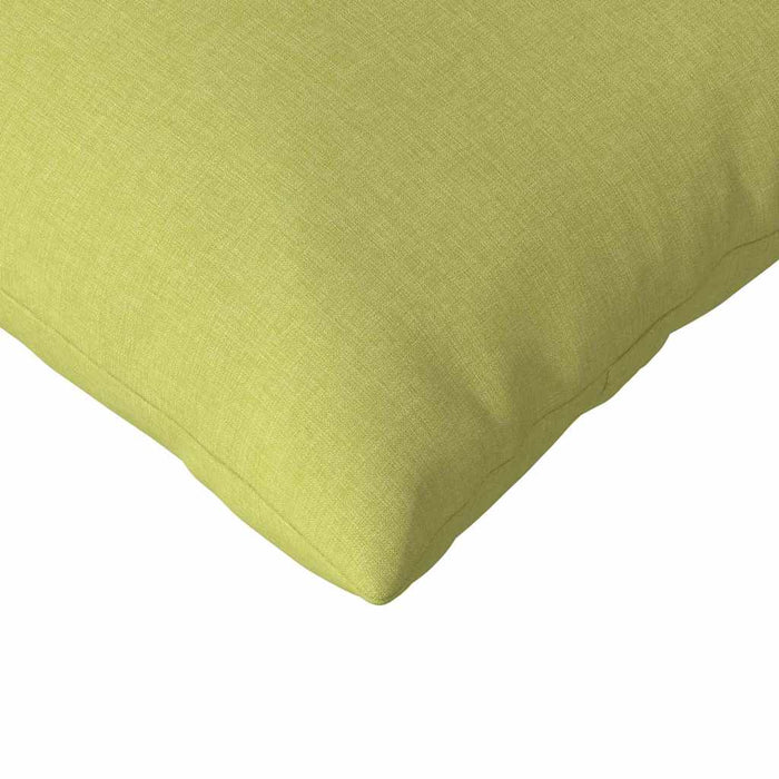 Cuscini da Divano 2 pz-Set di 2 Cuscini per Sofa Verde chiaro 145 x 40 cm Tessuto