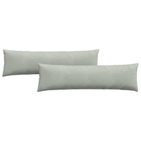 Cuscini da Divano 2 pcs Grigio chiaro 145 x 40 cm 42013842
