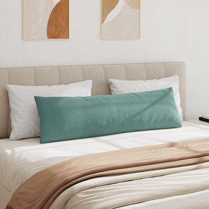 Cuscini da Divano 2 pcs Verde Mare 145 x 40 cm Tessuto in Cords 42013852