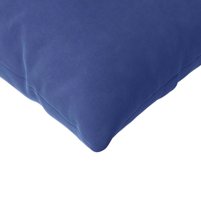 Cuscini da Divano 2 pz-Set di 2 Cuscini per Sofa Blu Polizia 145 x 40 cm