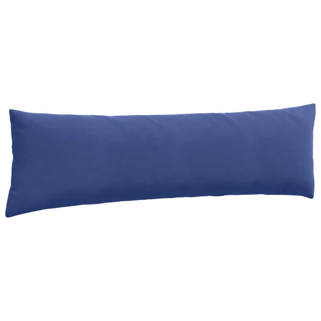 Cuscini da Divano 2 pz-Set di 2 Cuscini per Sofa Blu Polizia 145 x 40 cm