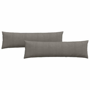 Cuscini da Divano 2 pcs Grigio chiaro 145 x 40 cm 42013860