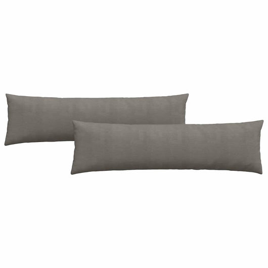 Cuscini da Divano 2 pcs Grigio chiaro 145 x 40 cm 42013860