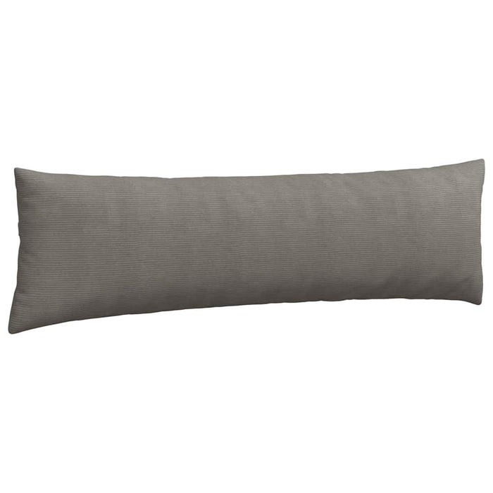 Cuscini da Divano 2 pz-Set di 2 Cuscini per Sofa Grigio chiaro 145 x 40 cm 448839