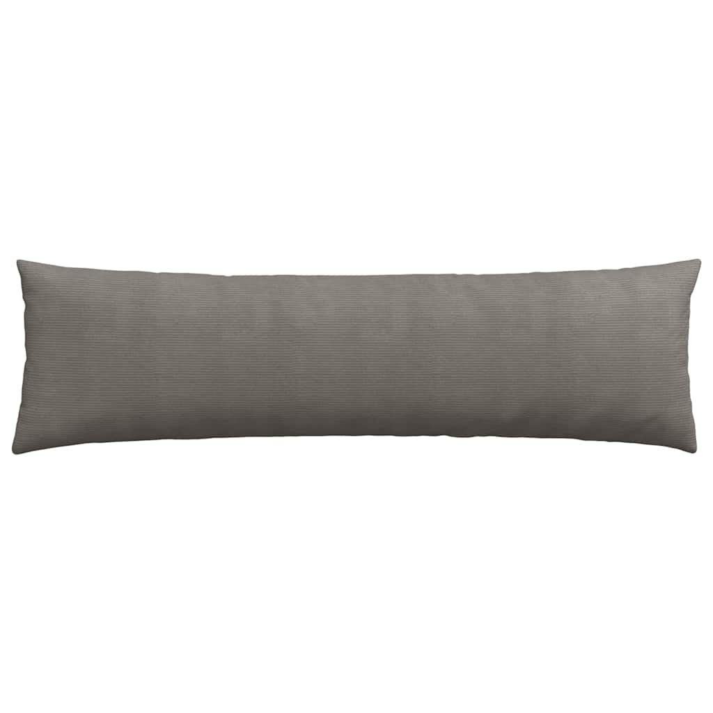 Cuscini da Divano 2 pz-Set di 2 Cuscini per Sofa Grigio chiaro 145 x 40 cm 448839