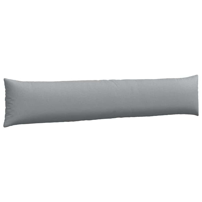 Cuscini da Divano 2 pz-Set di 2 Cuscini per Sofa Grigio chiaro 200 x 40 cm Tessuto 561896