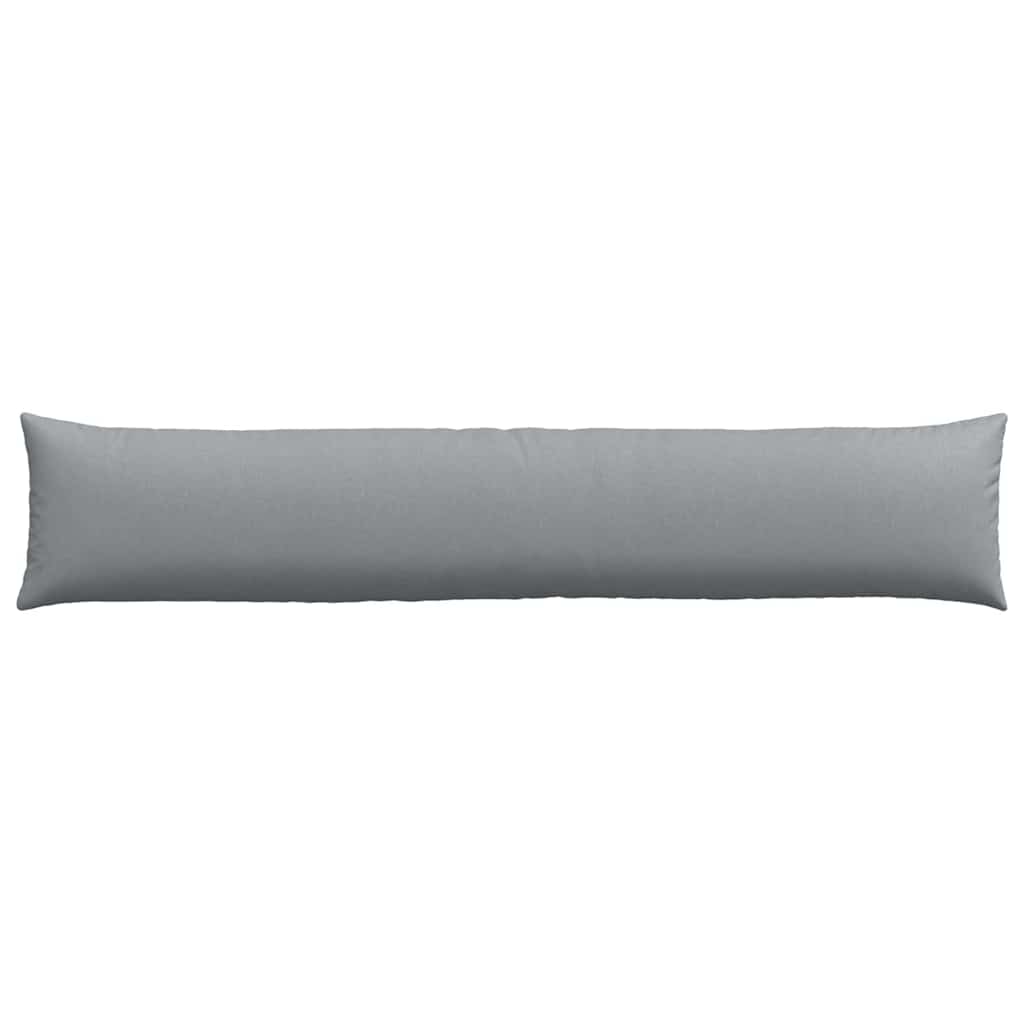 Cuscini da Divano 2 pz-Set di 2 Cuscini per Sofa Grigio chiaro 200 x 40 cm Tessuto 561896