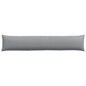 Cuscini da Divano 2 pz-Set di 2 Cuscini per Sofa Grigio chiaro 200 x 40 cm Tessuto 561896