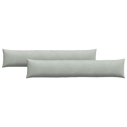 Cuscini da Divano 2 pcs Grigio chiaro 200 x 40 cm 42013885