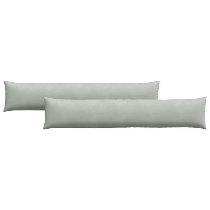 Cuscini da Divano 2 pcs Grigio chiaro 200 x 40 cm 42013885