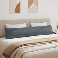 Cuscini da Divano 2 pcs Grigio scuro 200 x 40 cm 42013886