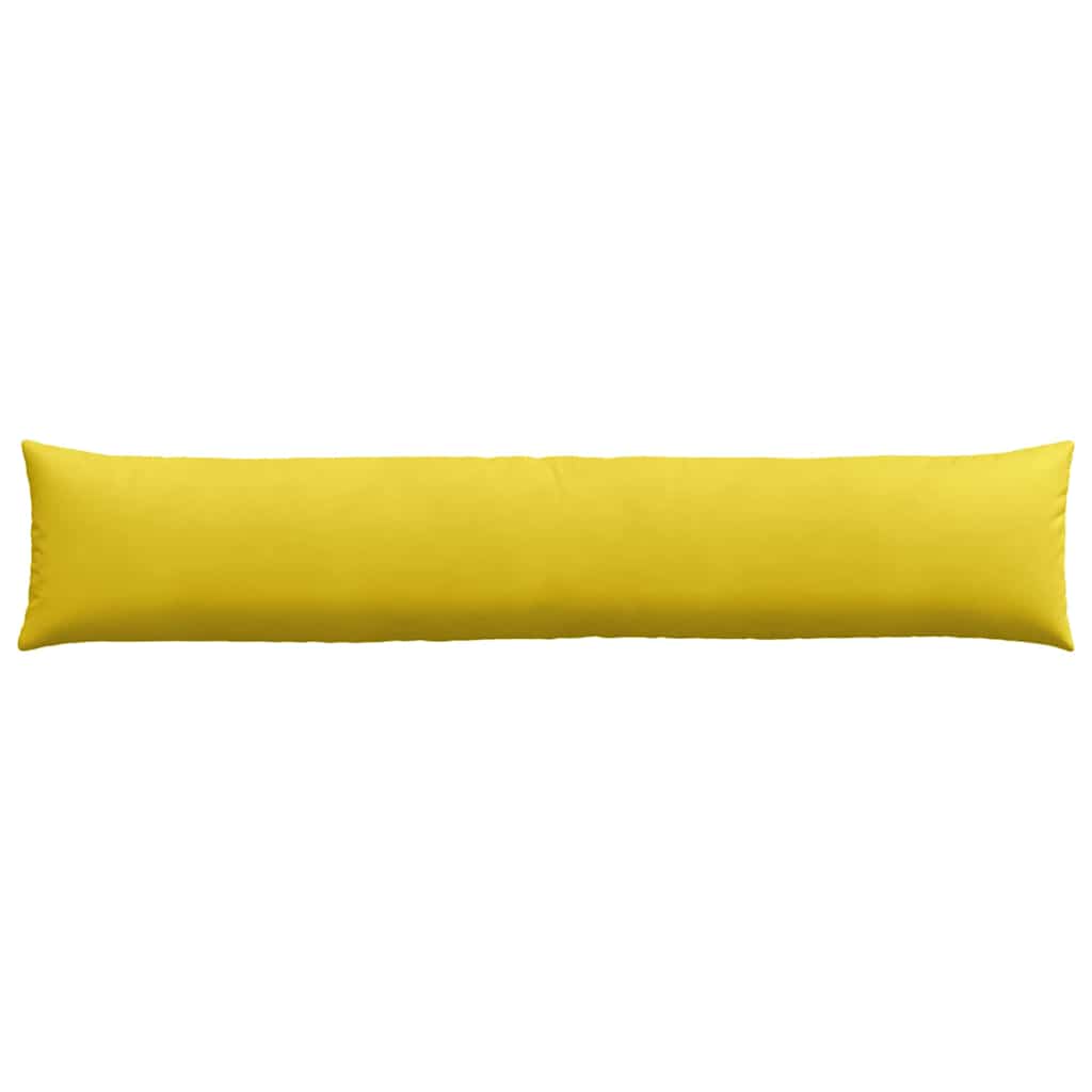 Cuscini da Divano 2 pcs Giallo 200 x 40 cm Tessuto in Cords 42013892