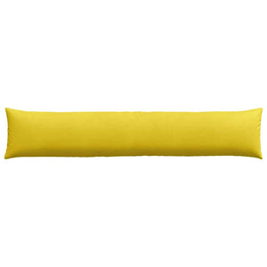 Cuscini da Divano 2 pcs Giallo 200 x 40 cm Tessuto in Cords 42013892