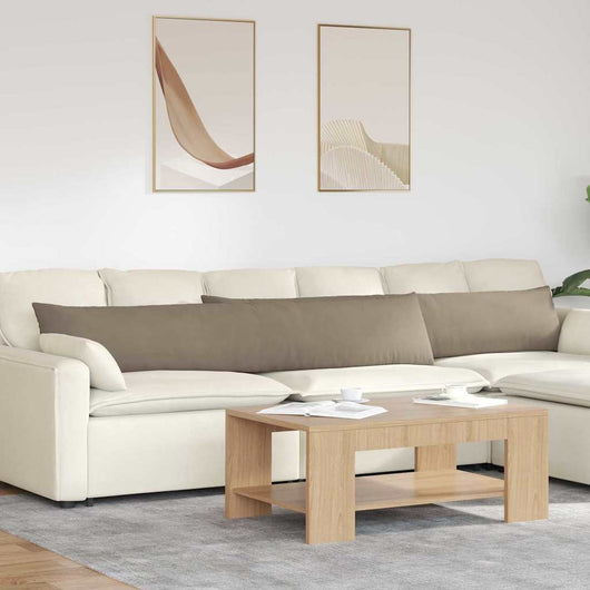 Cuscini da Divano 2 pz-Set di 2 Cuscini per Sofa Talpa 200 x 40 cm Tessuto 585069
