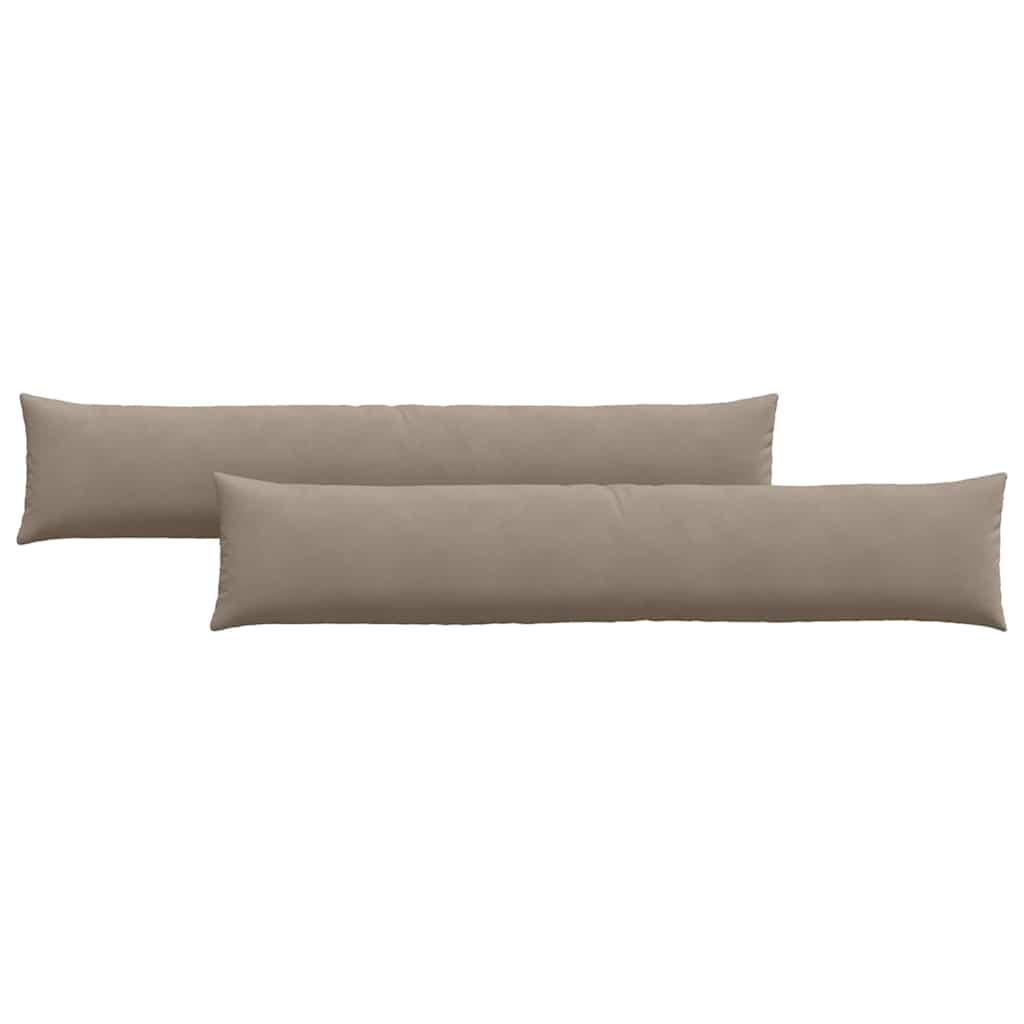 Cuscini da Divano 2 pz-Set di 2 Cuscini per Sofa Talpa 200 x 40 cm Tessuto 585069