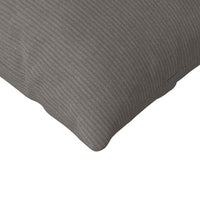 Cuscini da Divano 2 pz-Set di 2 Cuscini per Sofa Grigio chiaro 200 x 40 cm 411848