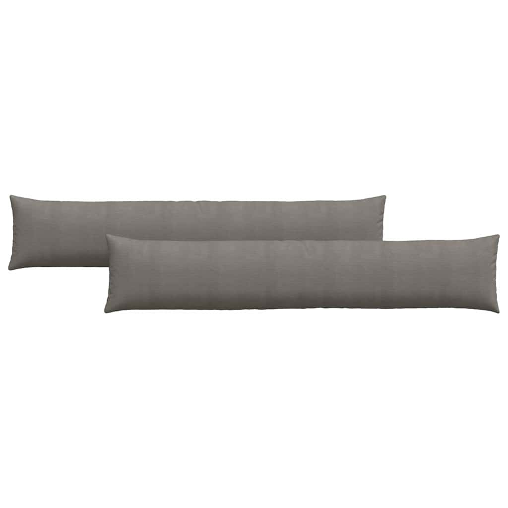 Cuscini da Divano 2 pcs Grigio chiaro 200 x 40 cm 42013903