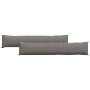 Cuscini da Divano 2 pcs Grigio chiaro 200 x 40 cm 42013903