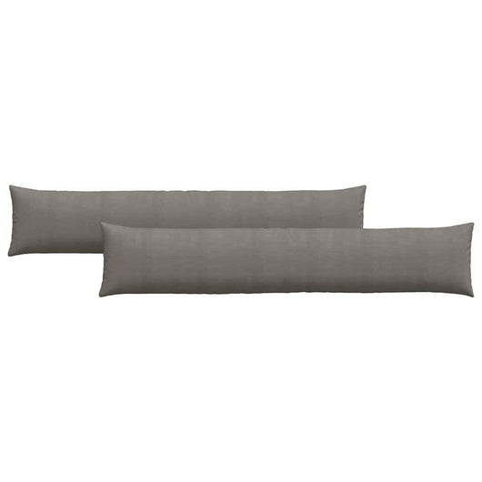 Cuscini da Divano 2 pz-Set di 2 Cuscini per Sofa Grigio chiaro 200 x 40 cm 411848
