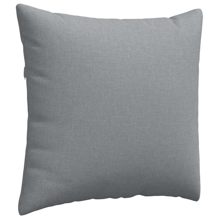 Cuscini da Divano 2 pz-Set di 2 Cuscini per Sofa Grigio chiaro 45 x 45 cm Tessuto 739248