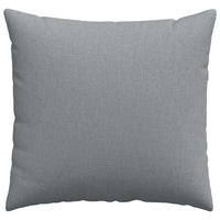 Cuscini da Divano 2 pz-Set di 2 Cuscini per Sofa Grigio chiaro 45 x 45 cm Tessuto 739248