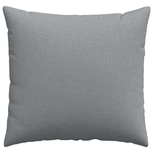 Cuscini da Divano 2 pz-Set di 2 Cuscini per Sofa Grigio chiaro 45 x 45 cm Tessuto 739248