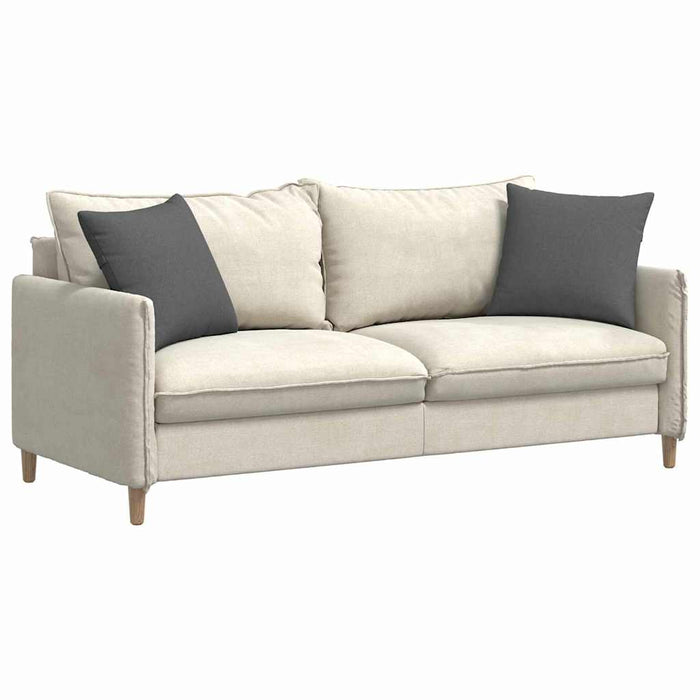 Cuscini da Divano 2 pz-Set di 2 Cuscini per Sofa Grigio scuro 45 x 45 cm Tessuto 806234