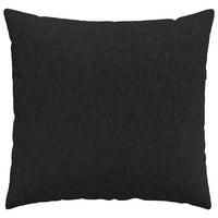 Cuscini da Divano 2 pz-Set di 2 Cuscini per Sofa Nero 45 x 45 cm Tessuto 819660